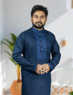 ডার্ক নেভী ব্লু কালার পাঞ্জাবী
